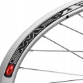 PRZEDNIE KOŁO ROWEROWE STARS 26'' 559x19 JOYTECH V-BRAKE STOŻKOWE SREBRNE