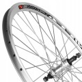 KOŁO ROWEROWE TYŁ STARS 28'' 622x19 JOYTECH V-BRAKE Z WOLNOBIEGIEM SREBRNE
