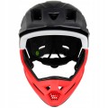 KASK ROWEROWY PROX CAGE II FULL FACE Z ODPINANĄ GARDĄ CZERWONY 57-62 cm / L