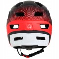 KASK ROWEROWY PROX CAGE II FULL FACE Z ODPINANĄ GARDĄ CZERWONY 57-62 cm / L