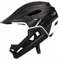 KASK ROWEROWY PROX CAGE II FULL FACE Z ODPINANĄ GARDĄ CZARNY 57-62 cm / L