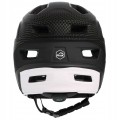 KASK ROWEROWY PROX CAGE II FULL FACE Z ODPINANĄ GARDĄ CZARNY 57-62 cm / L