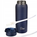 BUTELKA BIDON TERMICZNY MAJESTIC DELTA TERMOS KUBEK ZE SŁOMKĄ CLICK 750 ml