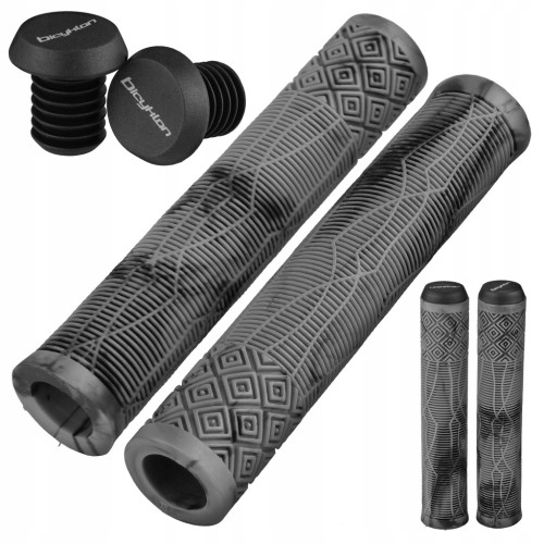 CHWYTY GRIPY RĄCZKI ROWEROWE DO HULAJNOGI BICYKLON DIRT BMX PUMP 163 mm