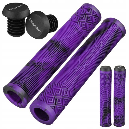 CHWYTY GRIPY RĄCZKI ROWEROWE DO HULAJNOGI BICYKLON DIRT BMX PUMP 163 mm