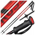 KIJE KIJKI NARCIARSKIE ZJAZDOWE ROSSIGNOL TACTIC CZARNE CZERWONE 110 cm