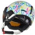 DZIECIĘCY JUNIORSKI KASK NARCIARSKI BLIZZARD FLASH VISOR Z SZYBĄ 52-56 cm
