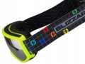 DZIECIĘCE GOGLE NARCIARSKIE BLIZZARD 963 DAO ŻÓŁTE NEON ANTIFOG SZYBA S2