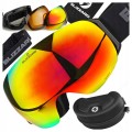 GOGLE NARCIARSKIE BLIZZARD 999 LUSTRZANE POLARYZACJA SZYBY MAGNETIC S3 + S1