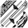 KIJE KIJKI NARCIARSKIE ZJAZDOWE BLIZZARD ALLMOUNTAIN SILVER CZARNE 130 cm