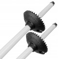 DAMSKIE KIJE KIJKI NARCIARSKIE ZJAZDOWE BLIZZARD VIVA SPORT BIAŁE 120 cm