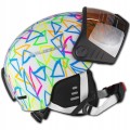 DZIECIĘCY JUNIORSKI KASK NARCIARSKI BLIZZARD FLASH VISOR Z SZYBĄ 48-51 cm