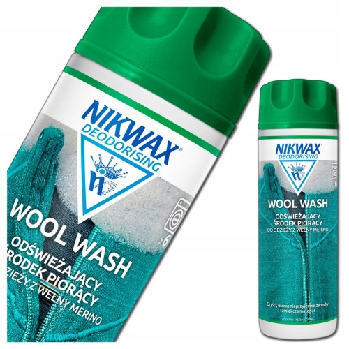 PŁYN NIKWAX WOOL WASH DO PRANIA BIELIZNY ODZIEŻY Z WEŁNY MERINO 300 ml