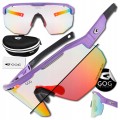 OKULARY SPORTOWE ROWEROWE GOG E507-6C ARGO C DUŻA SZYBA Z FOTOCHROMEM