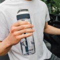 BUTELKA BIDON NA WODĘ KAMBUKKA LAGOON CLEAR ZE SŁOMKĄ I USTNIKIEM 750 ml