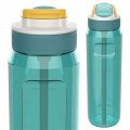 BUTELKA BIDON NA WODĘ KAMBUKKA LAGOON ZIELONA ZE SŁOMKĄ I USTNIKIEM 1000 ml