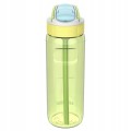 BUTELKA BIDON NA WODĘ KAMBUKKA LAGOON ZIELONA ZE SŁOMKĄ I USTNIKIEM 750 ml