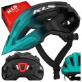 KASK ROWEROWY KELLYS DAZE LUMIO Z TYLNĄ LAMPKĄ TEAL TURKUSOWY S/M 52-55 cm