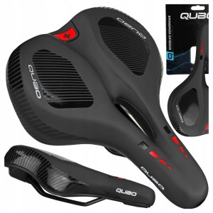 SIODEŁKO ROWEROWE QUBO MEMORY FOAM WYGODNE MIĘKKIE MIEJSKIE 265x190 mm
