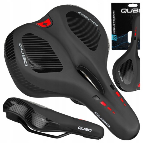 SIODEŁKO ROWEROWE QUBO MEMORY FOAM WYGODNE MIĘKKIE MIEJSKIE 265x190 mm