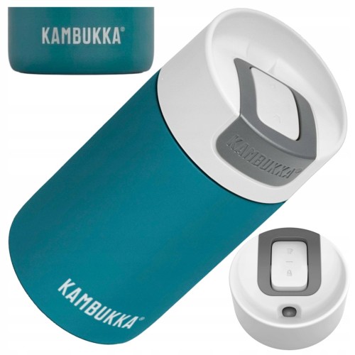 KUBEK TERMICZNY KAMBUKKA OLYMPUS DO SAMOCHODU SZKOŁY NA KAWĘ HERBATĘ 300 ml