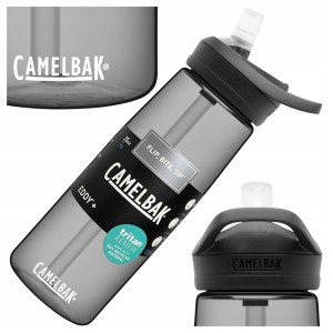 BUTELKA BIDON NA WODĘ CAMELBAK EDDY+ Z RURKĄ SZARA CHARCOAL 750 ml / 0,75 l