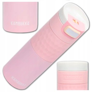 KUBEK TERMICZNY KAMBUKKA ETNA GRIP RÓŻOWY PODRÓŻNY NA KAWĘ HERBATĘ 500 ml