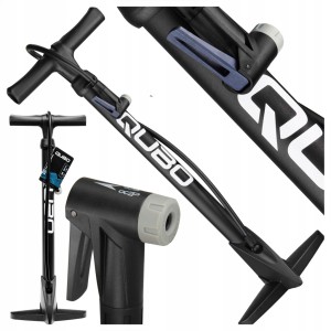 POMPKA ROWEROWA QUBO PODŁOGOWA STACJONARNA WENTYLE AV/FV/DV DO 11 bar