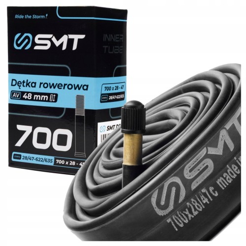 DĘTKA ROWEROWA STORM 700x28-47C 28/47-622/635 WENTYL SAMOCHODOWY AV 48 mm