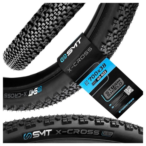 OPONA ROWEROWA STORM X-CROSS 700x38C 40-622 ANTYPRZEBICIOWA TREKKINGOWA