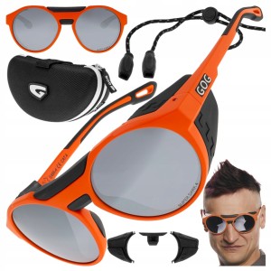OKULARY GÓRSKIE GOG MANASLU E495-4 PRZECIWSŁONECZNE LUSTRZANKI KAT. 4