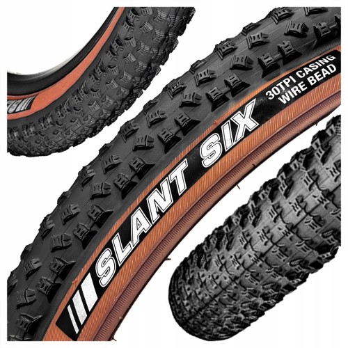 OPONA ROWEROWA KENDA K1080 SLANT SIX 29x2,20 / 55-622 Z BRĄZOWYM BOKIEM