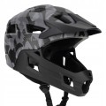 DZIECIĘCY KASK ROWEROWY ATTABO PREDATOR FULL FACE MTB BMX Enduro 50-55 cm