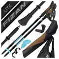 KIJE KIJKI NORDIC WALKING FIZAN LITE TECH SKŁADANE REGULOWANE DO CHODZENIA