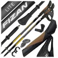KIJE KIJKI NORDIC WALKING FIZAN LITE TECH SKŁADANE REGULOWANE DO CHODZENIA