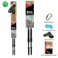 LEKKIE KIJKI KIJE NORDIC WALKING FIZAN SPEED BLUE REGULOWANE DO CHODZENIA