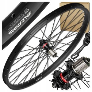 KOŁO ROWEROWE TYŁ ALEXRIMS EMC30 29'' 622x30 E-BIKE MOCNE NOVATEC TUBELESS