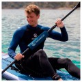 PŁYWAK BOJKA DO WIOSŁA DESKI SUP AQUASTIC NIEBIESKI PIANKA 70 x 300 mm