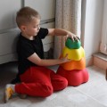 ŚCIEŻKA SENSORYCZNA DO ĆWICZENIA RÓWNOWAGI KAMIENIE BALANSUJĄCE 5 szt.