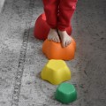 ŚCIEŻKA SENSORYCZNA DO ĆWICZENIA RÓWNOWAGI KAMIENIE BALANSUJĄCE 5 szt.
