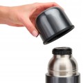 TERMOS TURYSTYCZNY KADVA Vulcan STALOWY 1 l 1000 ml NA KAWĘ HERBATĘ