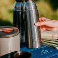 TERMOS TURYSTYCZNY KADVA Vulcan STALOWY 1 l 1000 ml NA KAWĘ HERBATĘ