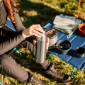 TERMOS TURYSTYCZNY KADVA Vulcan STALOWY 1 l 1000 ml NA KAWĘ HERBATĘ