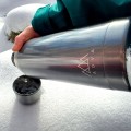 TERMOS TURYSTYCZNY KADVA Vulcan STALOWY 1 l 1000 ml NA KAWĘ HERBATĘ