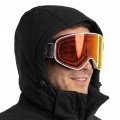 GOGLE NARCIARSKIE SNOWBOARDOWE ATTABO Kinik SZYBA S2 BIAŁE OTG Anti-fog