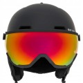 KASK NARCIARSKI ATTABO Avens 2.0 VISOR Z PRZYŁBICĄ SZYBĄ S2 CZARNY 59-61 cm