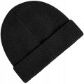 CZAPKA ZIMOWA WOOLCANO 100% WEŁNA MERINO HAT0440 CZARNA CIEPŁA ODDYCHAJĄCA