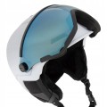 KASK NARCIARSKI ATTABO Avens 2.0 VISOR Z PRZYŁBICĄ SZYBĄ S2 BIAŁY 55-58 cm