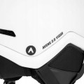 KASK NARCIARSKI ATTABO Avens 2.0 VISOR Z PRZYŁBICĄ SZYBĄ S2 BIAŁY 55-58 cm