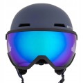 KASK NARCIARSKI DZIECIĘCY ATTABO Avens 2.0 VISOR JR Z SZYBĄ WIZJER 51-54 cm